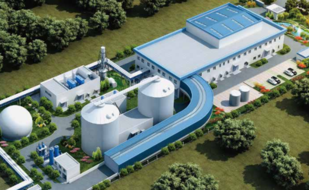The Large-scale Biological Natural Gas Project in Linquan Anhui, by National Energy